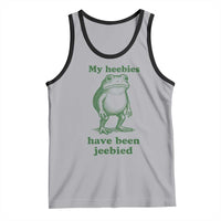 Funny Frog Tank Top My Heebies Have Been Jeebied Weirdcore Meme - Wonder Print Shop