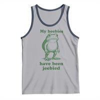 Funny Frog Tank Top My Heebies Have Been Jeebied Weirdcore Meme - Wonder Print Shop