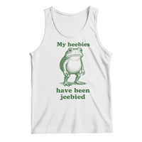 Funny Frog Tank Top My Heebies Have Been Jeebied Weirdcore Meme - Wonder Print Shop