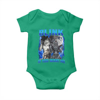 Funny Alpha Wolf Meme Baby Onesie Blink If You Want Me Bootleg Cringe Humor - Wonder Print Shop