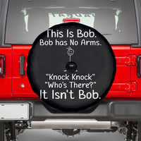 Funny This is Bob Knock Knock Joke Spare Tire Cover - Wonder Print Shop