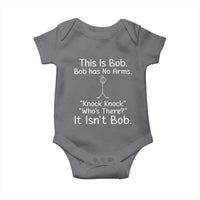 Funny This is Bob Knock Knock Joke Baby Onesie - Wonder Print Shop