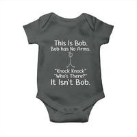 Funny This is Bob Knock Knock Joke Baby Onesie - Wonder Print Shop