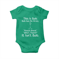 Funny This is Bob Knock Knock Joke Baby Onesie - Wonder Print Shop