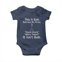 Funny This is Bob Knock Knock Joke Baby Onesie - Wonder Print Shop