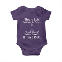 Funny This is Bob Knock Knock Joke Baby Onesie - Wonder Print Shop