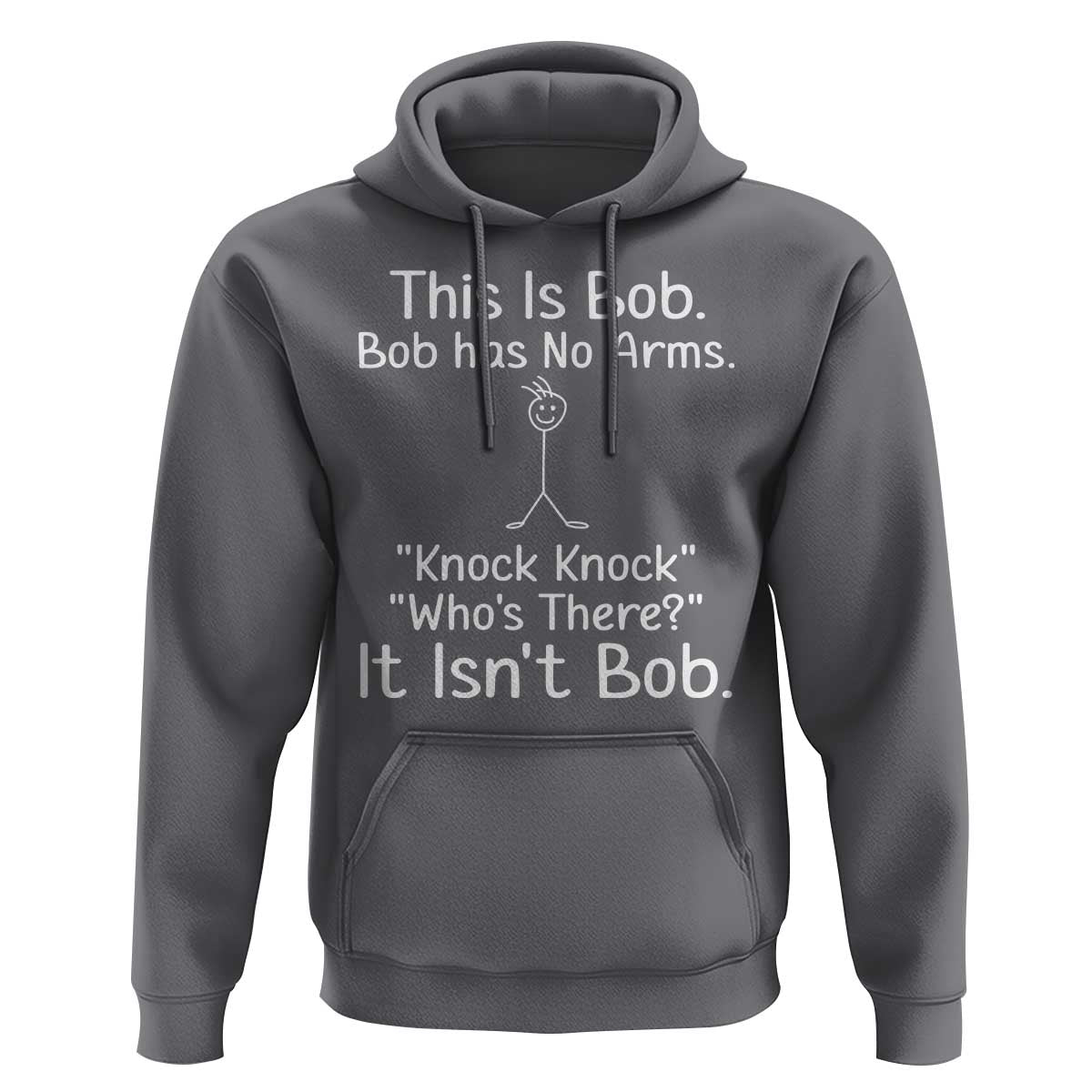 Funny This is Bob Knock Knock Joke Hoodie - Wonder Print Shop