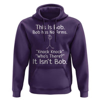 Funny This is Bob Knock Knock Joke Hoodie - Wonder Print Shop