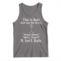Funny This is Bob Knock Knock Joke Tank Top - Wonder Print Shop