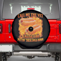 Funny Hard Hot Dog Meme Spare Tire Cover Call Me The Vet Cause I Be Bootleg - Wonder Print Shop