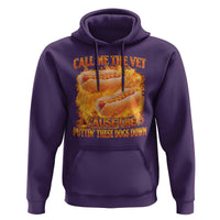 Funny Hard Hot Dog Meme Hoodie Call Me The Vet Cause I Be Bootleg - Wonder Print Shop