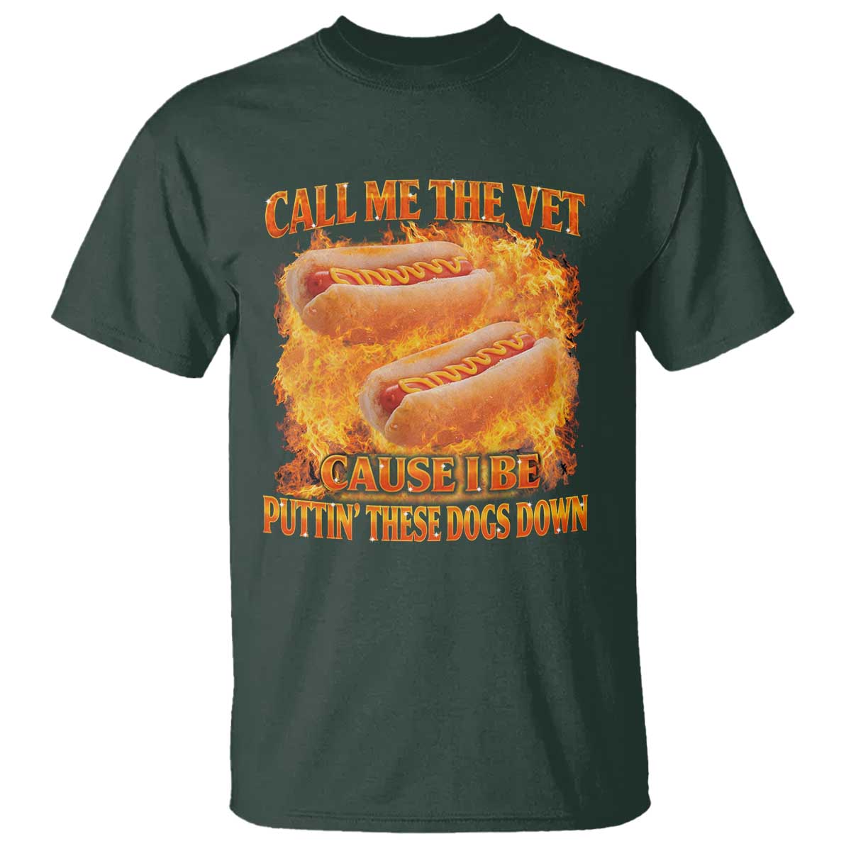 Funny Hard Hot Dog Meme T Shirt Call Me The Vet Cause I Be Bootleg - Wonder Print Shop
