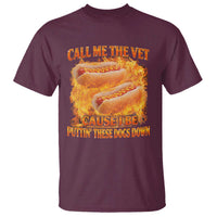 Funny Hard Hot Dog Meme T Shirt Call Me The Vet Cause I Be Bootleg - Wonder Print Shop