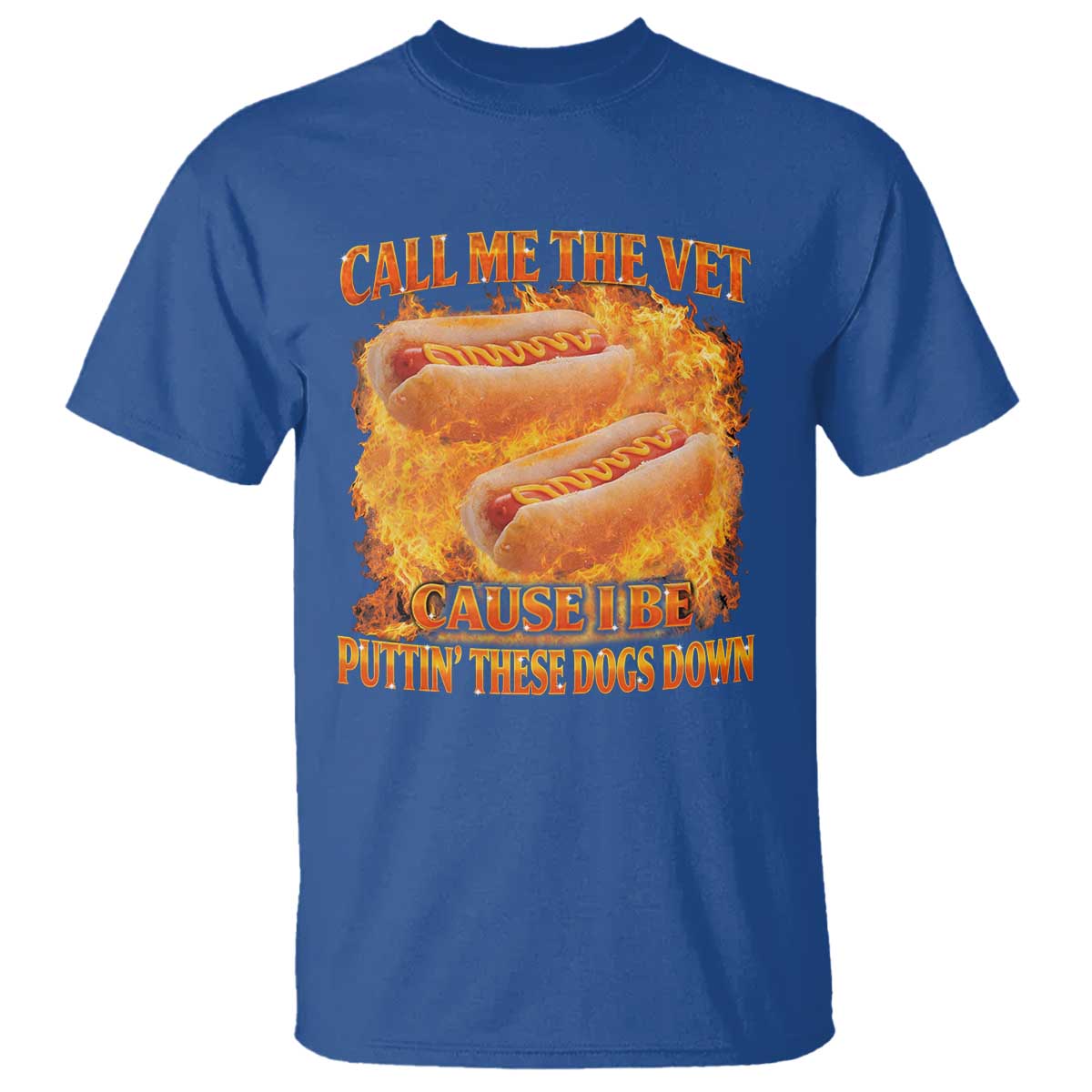 Funny Hard Hot Dog Meme T Shirt Call Me The Vet Cause I Be Bootleg - Wonder Print Shop