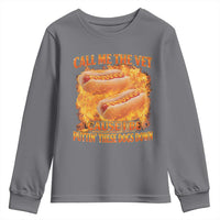 Funny Hard Hot Dog Meme Youth Sweatshirt Call Me The Vet Cause I Be Bootleg - Wonder Print Shop