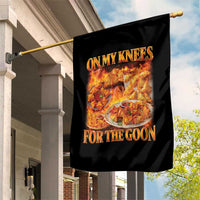 Funny Crab Rangoon Meme Garden Flag Vintage 90s Style On My Knees Bootleg Graphic - Wonder Print Shop