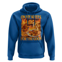 Funny Crab Rangoon Meme Hoodie Vintage 90s Style On My Knees Bootleg Graphic - Wonder Print Shop