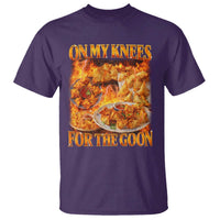 Funny Crab Rangoon Meme T Shirt Vintage 90s Style On My Knees Bootleg Graphic - Wonder Print Shop