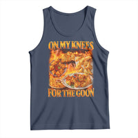 Funny Crab Rangoon Meme Tank Top Vintage 90s Style On My Knees Bootleg Graphic - Wonder Print Shop