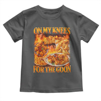 Funny Crab Rangoon Meme Toddler T Shirt Vintage 90s Style On My Knees Bootleg Graphic - Wonder Print Shop