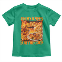 Funny Crab Rangoon Meme Toddler T Shirt Vintage 90s Style On My Knees Bootleg Graphic - Wonder Print Shop