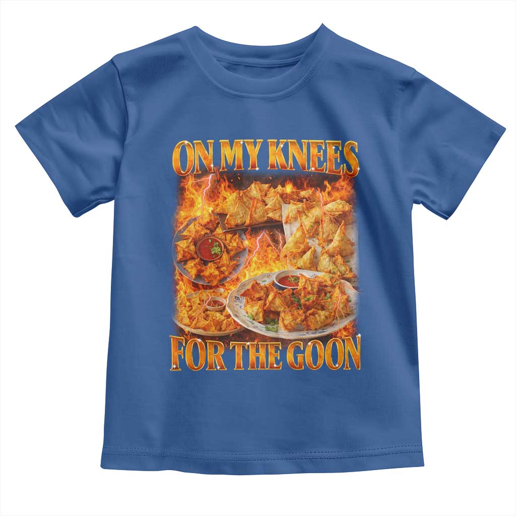 Funny Crab Rangoon Meme Toddler T Shirt Vintage 90s Style On My Knees Bootleg Graphic - Wonder Print Shop