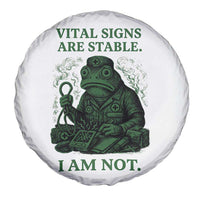 Frog Medic Spare Tire Cover Funny Animal EMT Emergency Health Workers