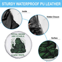 Frog Medic Spare Tire Cover Funny Animal EMT Emergency Health Workers