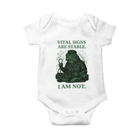 Frog Medic Baby Onesie Funny Animal EMT Emergency Health Workers