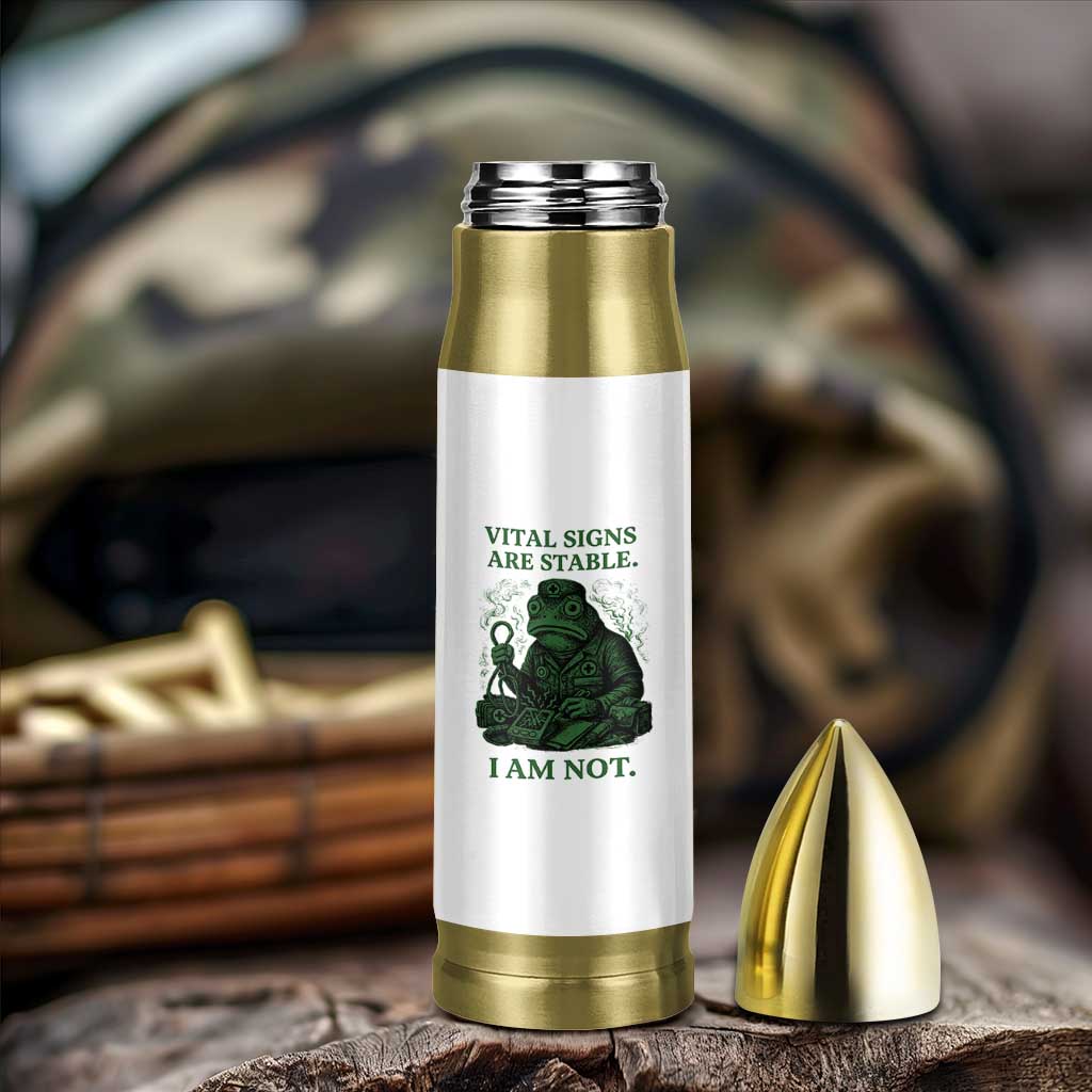 Frog Medic Bullet Tumbler Funny Animal EMT Emergency Health Workers