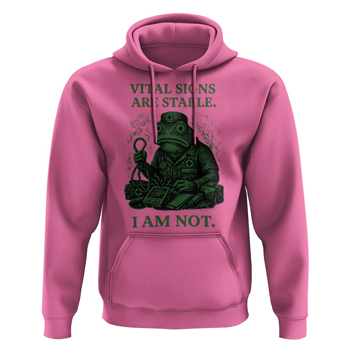 Frog Medic Hoodie Funny Animal EMT Emergency Health Workers