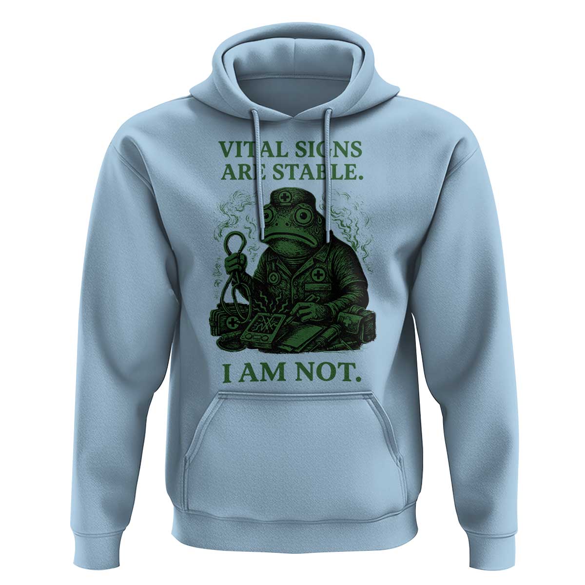 Frog Medic Hoodie Funny Animal EMT Emergency Health Workers