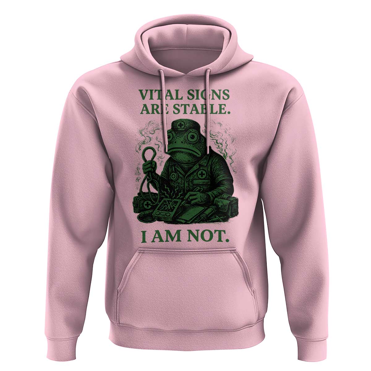 Frog Medic Hoodie Funny Animal EMT Emergency Health Workers
