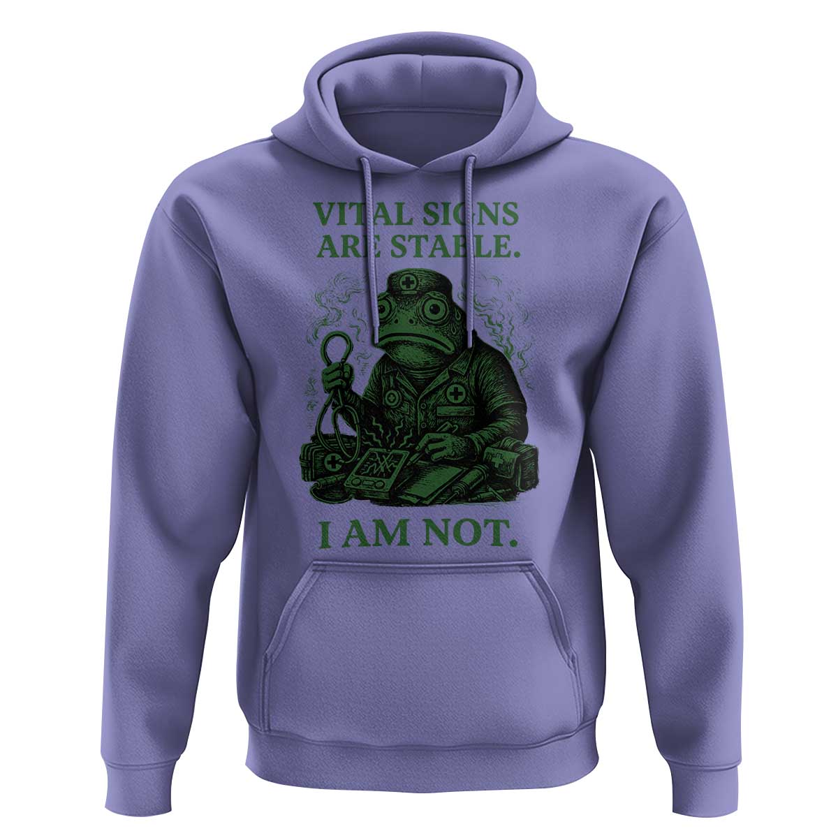 Frog Medic Hoodie Funny Animal EMT Emergency Health Workers