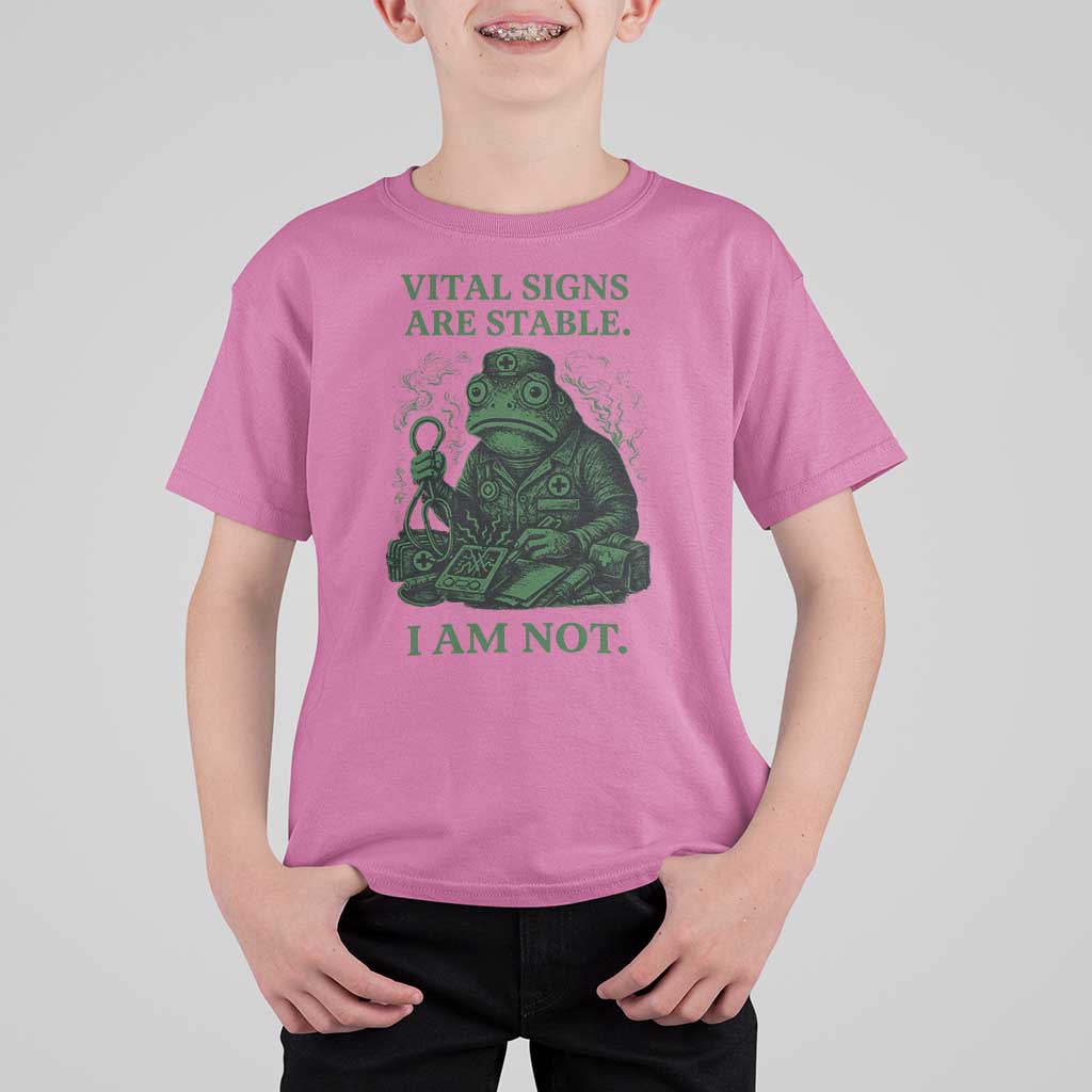 Frog Medic T Shirt For Kid Funny Animal EMT Emergency Health Workers