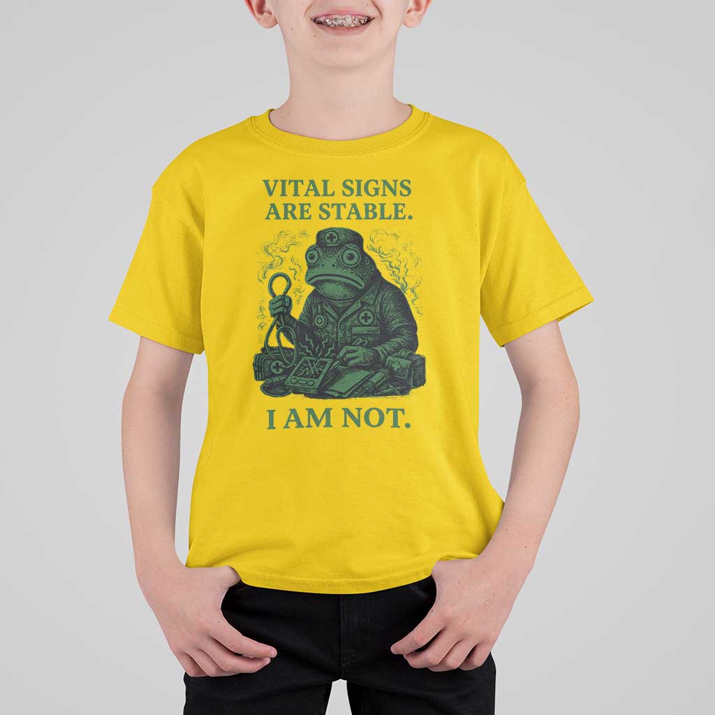 Frog Medic T Shirt For Kid Funny Animal EMT Emergency Health Workers