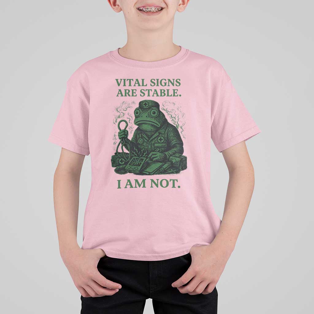 Frog Medic T Shirt For Kid Funny Animal EMT Emergency Health Workers