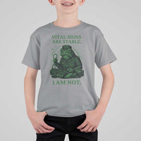 Frog Medic T Shirt For Kid Funny Animal EMT Emergency Health Workers