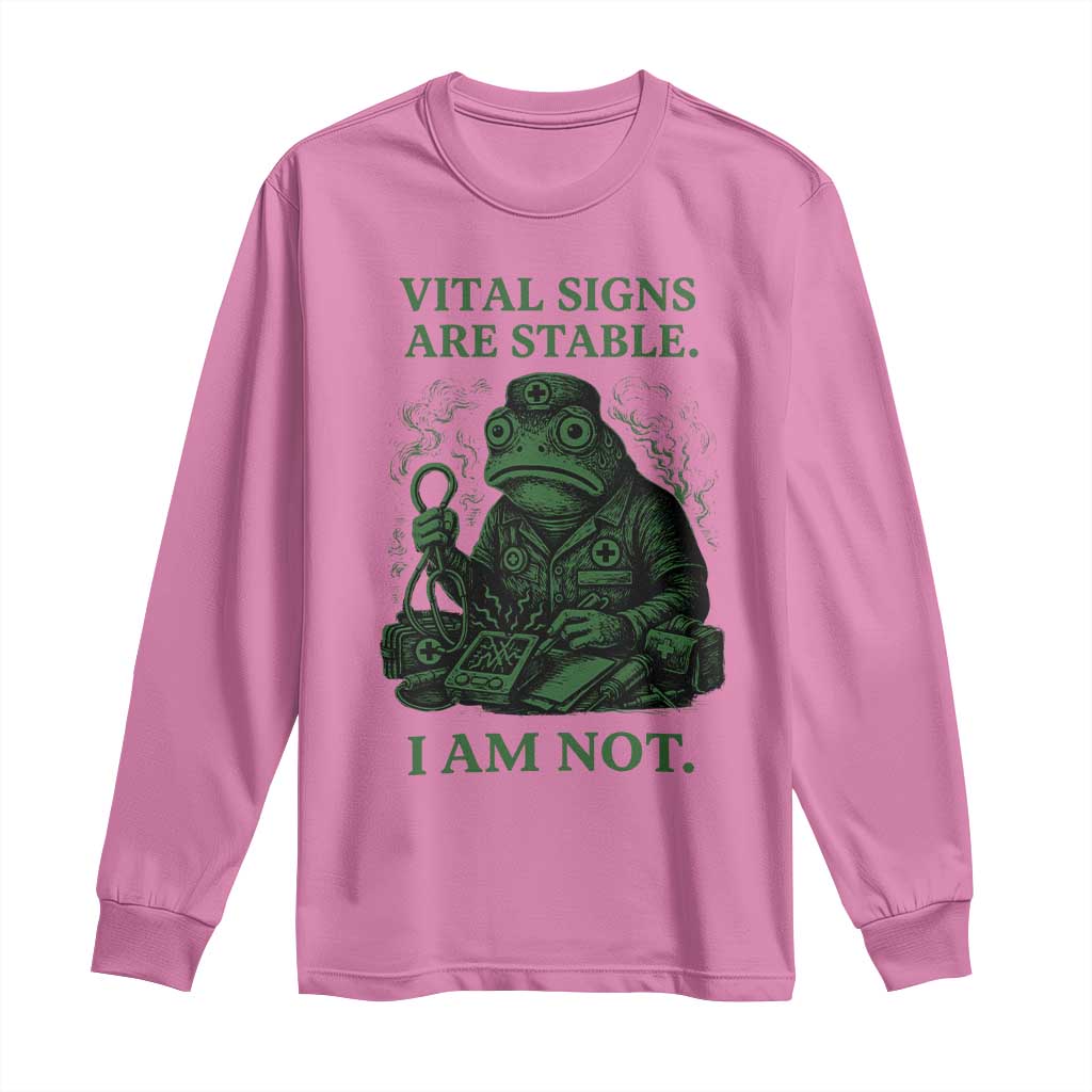 Frog Medic Long Sleeve Shirt Funny Animal EMT Emergency Health Workers