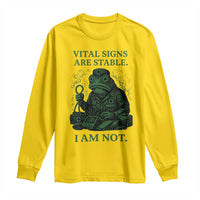 Frog Medic Long Sleeve Shirt Funny Animal EMT Emergency Health Workers