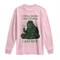 Frog Medic Long Sleeve Shirt Funny Animal EMT Emergency Health Workers