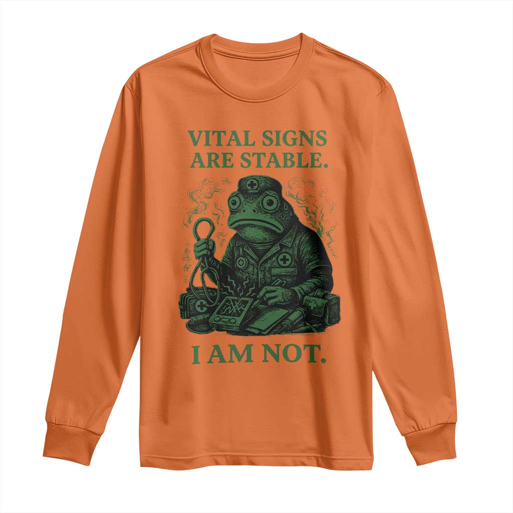 Frog Medic Long Sleeve Shirt Funny Animal EMT Emergency Health Workers