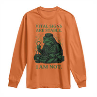 Frog Medic Long Sleeve Shirt Funny Animal EMT Emergency Health Workers