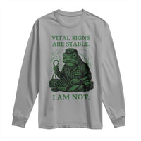 Frog Medic Long Sleeve Shirt Funny Animal EMT Emergency Health Workers