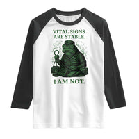 Frog Medic Raglan Shirt Funny Animal EMT Emergency Health Workers