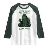 Frog Medic Raglan Shirt Funny Animal EMT Emergency Health Workers