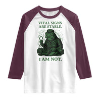 Frog Medic Raglan Shirt Funny Animal EMT Emergency Health Workers