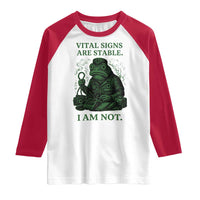Frog Medic Raglan Shirt Funny Animal EMT Emergency Health Workers