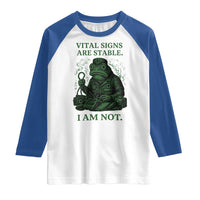 Frog Medic Raglan Shirt Funny Animal EMT Emergency Health Workers
