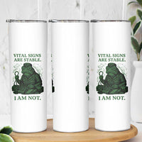 Frog Medic Skinny Tumbler Funny Animal EMT Emergency Health Workers
